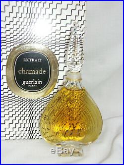 Guerlain Chamade Vintage Bottle Extract Perfume Full 34ml Sealed 15cm + 2 Box