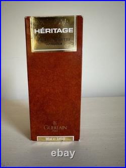 Guerlain Heritage Vintage EDT 100 mL Full Bottle