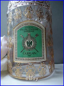 Guerlain Imperiale EDC 24ct HUGE 1 Litre Golden Bee Bottle Vintage 1980s Nr Mint