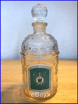 Guerlain Imperiale Eau De Cologne Vintage Gold Bee Empty Perfume Bottle