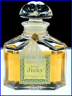 Guerlain Jicky Parfum Extract 125 ml 4.2 oz Vintage Bottle 85% Full Ships Free