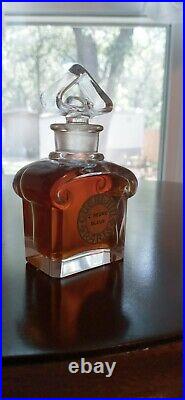 Guerlain L'Heure Bleue 1 1/3 OZ. BIG Parfum Crystal Bottle 40 ml Vintage Classic