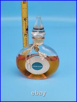 Guerlain L'Heure Bleue Vintage 1.5 fl oz 1950s-60s 75% Full Perfume Bottle