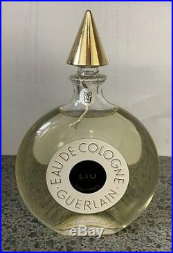 Guerlain Paris Liu Vintage Bottle Perfume Eau De Cologne Full+box