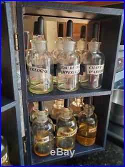 Guerlain Perfume Organ Vintage Very Rare Display Dramming Bottles Cologne 1990s