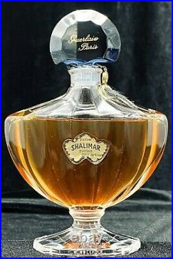Guerlain Shalimar Parfum 2 oz 95% Full Vintage Stunning Bottle Free Shipping