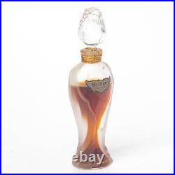 Guerlain Shalimar Parfum Extrait 15ml Vintage Rosebud Perfume Bottle NOT CORDED