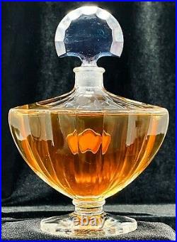 Guerlain Shalimar Parfum Extrait 4 oz 95%+ FULL Vintage 6 7/16 Tall Free Ship