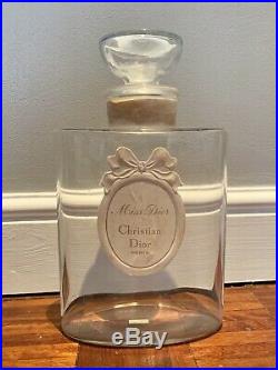 HUGE Rare Vintage Miss Dior Factice Dummy Perfume Bottle
