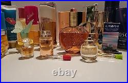 Huge Lot Vintage Perfume Collectible Bottles Avon Coach Revlon Deadstock & More