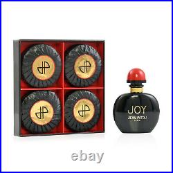 JEAN PATOU Joy Vintage Black Bottle EDP Perfume 1.0 oz 4 x 50g Ladies Soap