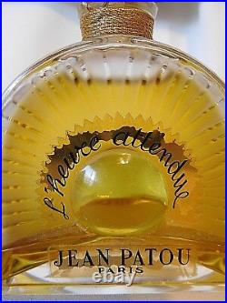 JEAN PATOU L'HEURE ATTENDUE 40 ML Bottle Sealed 1946 Ltd Ed
