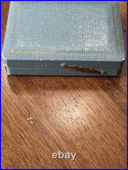 Japanese Sterling Silver Perfume Bottle Vintage with Box 14 Grams