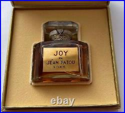 Jean Patou Joy Parfum 15 ML 1/2 Fl Oz Vintage 1972 Year Bottle Sealed