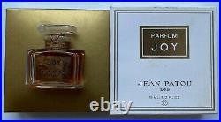 Jean patou joy parfum 15 ml 1/2 FL OZ VINTAGE 1979 YEAR BOTTLE SEALED