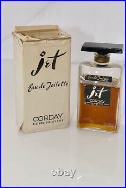 Jet by Corday EDT Rare 1924 Vintage New in Original Box Sealed Bottle 2 1/2 oz