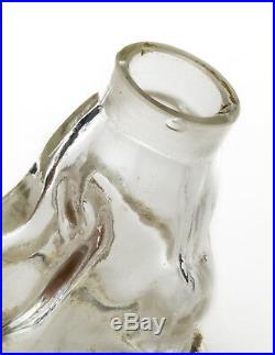 Jovoy Allez. Hop! Vintage Figural Commercial Perfume Bottle Allez Hop Glass