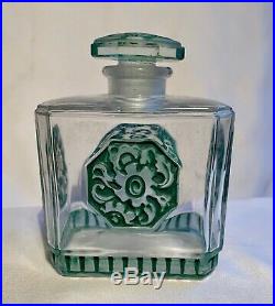 Julien Viard Flacon A Parfum Art Deco Vintage Perfume Bottle Art Nouveau 1920