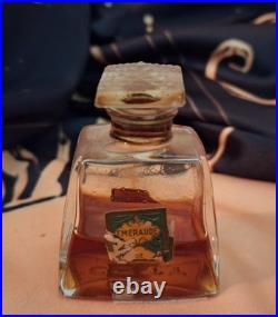 L'Aimant & Emeraude Coty Perfume Bottles WithContents Micro Mini 0.35 Oz Vintage