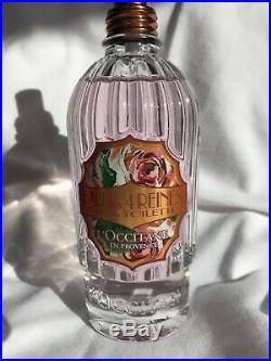 L'Occitane Rose Eau Des 4 Reines Perfume 125ml EDT Vintage Huge Bottle Decorativ