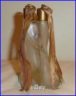 Lancome Gorgeous Vintage Couple Dancers Perfume Bottle 4 1/4 Extremely Rare