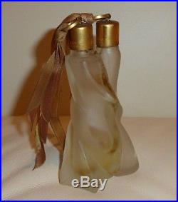 Lancome Gorgeous Vintage Couple Dancers Perfume Bottle 4 1/4 Extremely Rare