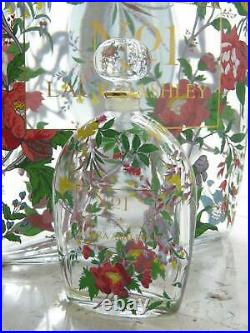 LAURA ASHLEY Vintage No1 Enamel Painted Giant Factice Store Glass Display Bottle