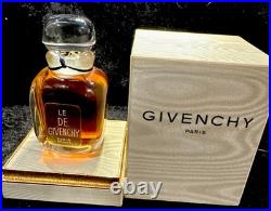 LE DE GIVENCHY PURE PERFUME EXTRAIT 1.0oz 30ml VTG Fresh Full Seald Btl NIB +