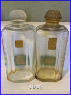 LOT 9 VINTAGE 1930's COTY PARIS FRANCE EMPTY Perfume Bottles WithGlass Stoppers LOT 9 VINTAGE 1930's COTY PARIS FRANCE EMPTY Perfume Bottles WithGlass Stoppers