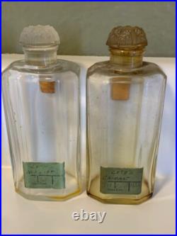 LOT 9 VINTAGE 1930's COTY PARIS FRANCE EMPTY Perfume Bottles WithGlass Stoppers LOT 9 VINTAGE 1930's COTY PARIS FRANCE EMPTY Perfume Bottles WithGlass Stoppers