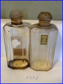 LOT 9 VINTAGE 1930's COTY PARIS FRANCE EMPTY Perfume Bottles WithGlass Stoppers LOT 9 VINTAGE 1930's COTY PARIS FRANCE EMPTY Perfume Bottles WithGlass Stoppers