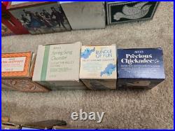 LOT of 50+ Vintage 80s Avon Cologne Bottles Decanters Full Bottles with Boxes NOS