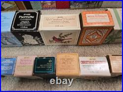 LOT of 50+ Vintage 80s Avon Cologne Bottles Decanters Full Bottles with Boxes NOS