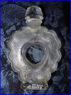 Lalique Coeur-joie Nina Nicci Vintage Perfum Bottle In Original Box