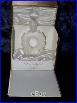 Lalique Coeur-joie Nina Nicci Vintage Perfum Bottle In Original Box