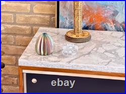 Lalique France Paris Art Cut Crystal Glass Sculpture Baptiste Perfume Bottle Vtg