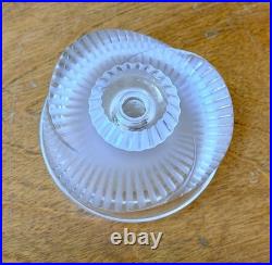Lalique France Paris Art Cut Crystal Glass Sculpture Baptiste Perfume Bottle Vtg