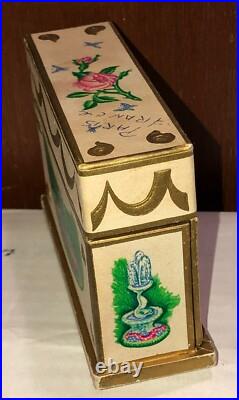 Lancome Perfume Box Mini Bottles Majestic Gardens 1944 French France Vintage