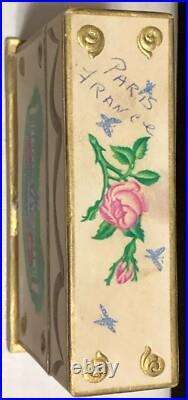 Lancome Perfume Box Mini Bottles Majestic Gardens 1944 French France Vintage