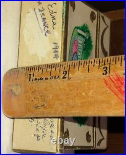 Lancome Perfume Box Mini Bottles Majestic Gardens 1944 French France Vintage