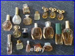 Large Lot Vtg/new Mini Perfume Bottles Collection Estee Lauder Spellbound Etc