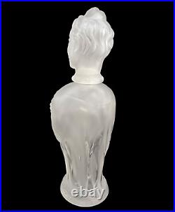 Large Vintage Elizabeth Arden Memoire Cherie French Figural Lady Perfume Bottle