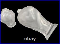 Large Vintage Elizabeth Arden Memoire Cherie French Figural Lady Perfume Bottle