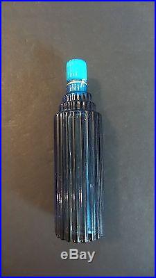 Large Vintage Lalique Skyscraper Perfume Bottle, J E Reviens For Worth, Paris
