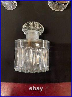 Le Dix Balenciaga Paris, France Vintage perfume bottles 1940s, empty bottles. SET