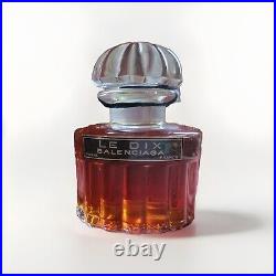 Le Dix by Balenciaga Pure Perfume Vintage 4 oz Sealed Bottle NWOB Very Rare