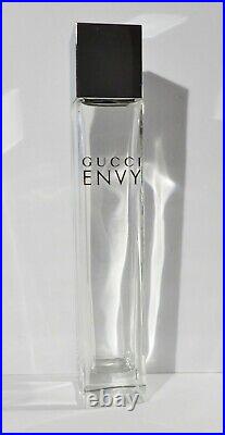 Lg Vintage GUCCI ENVY Women's Perfume Bottle Factice Counter Display Dummy 14.5