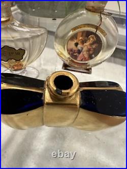 Lot 3 Vintage Empty Perfume Bottles