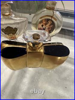 Lot 3 Vintage Empty Perfume Bottles