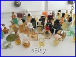 Lot Miniature Mini Perfume Parfum Bottles Vintage Fragrance
